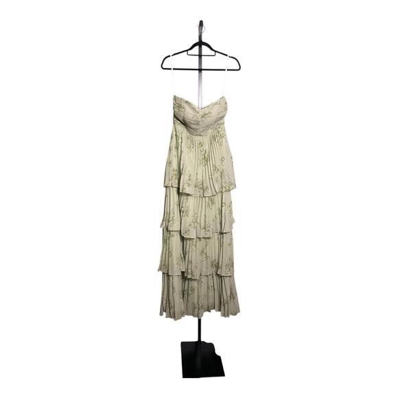 NWOT AW Bridal Bryn Dress Pistachio Green Penoy Size 4 - Picture 5 of 7